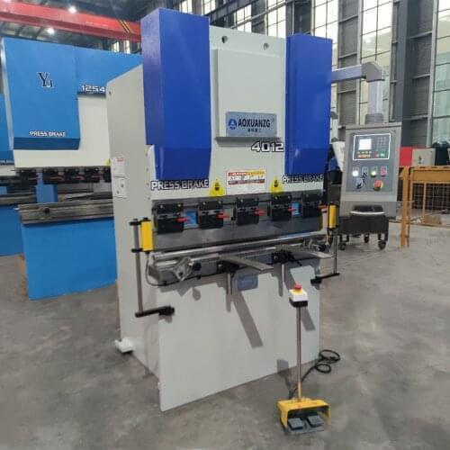 WC67Y Hydraulic Press Brake Metal Sheet Automatic Bending Machine