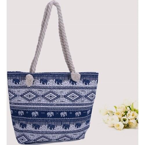 Animal Picture Shoulder Bags for Women Geometric Patterns Purses and Hand Bags 2021 Womens Brand Handbag Folk-custom Tote Bag