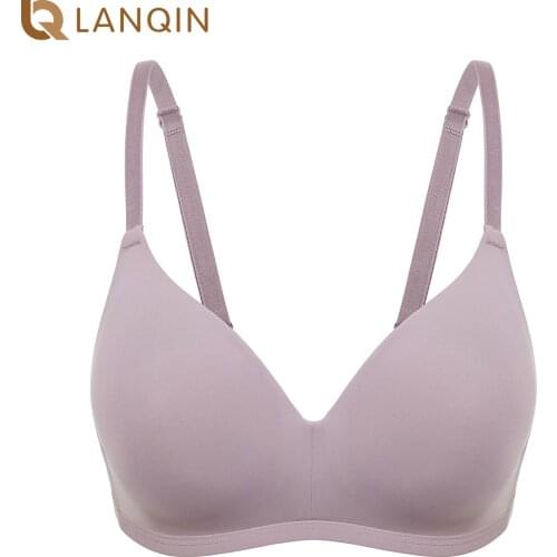 Womens Comfort Seamless Full Coverage Lightly Lined Wirefree Contour Bra
