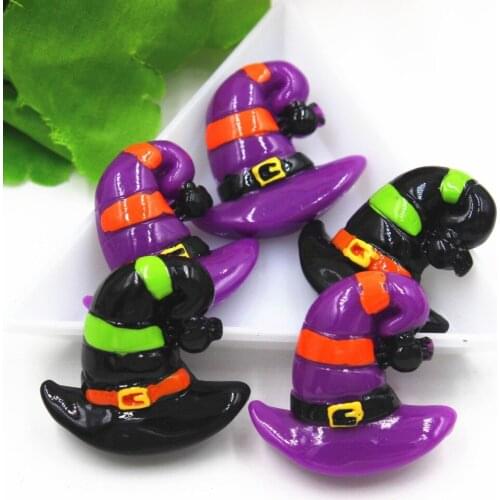 10pcs/lot flat back resin planar hat DIY resin cabochons accessories about22*23mm