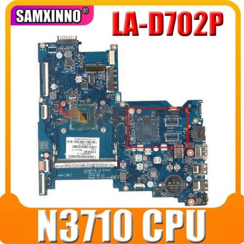 Akemy For N3710 BDL50 LA-D702P Motherboard HP 250 G5 15-AY 854943-001 854943-601 Notebook Motherboard Test Ok Fast Ship