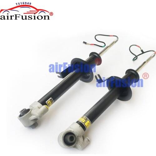 AirFusion 1Pair Rear Suspension Shock Absorber With Sensor Damping Spring Fit BMW E38 750iL 740iL 728iX 37121091572 37121091571