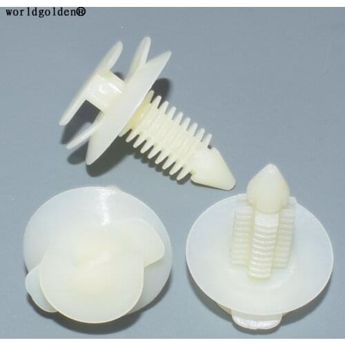 Worldgolden 100pcs auto clips Trim Panel Retainer European Car