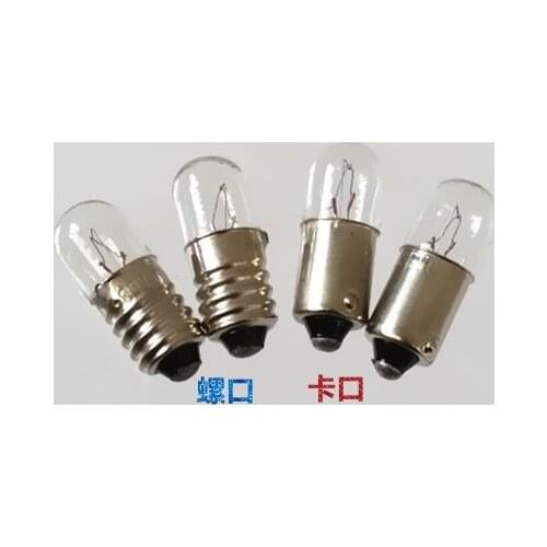 B9 e10 12v24v30v36v48v1w1 . 5w2w3w5w card screw-mount small bulb signal lamp indicator lamp