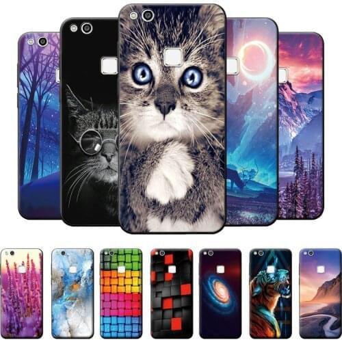 Huawei P10 Lite Case Matte Case For Huawei P10 Lite Silicone Soft TPU Back Phone Cover Huawei P10 Lite Case P10Lite Fundas Coque