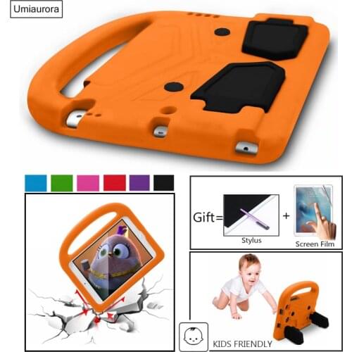For IPad 6th Generation Case Kids Shockproof Eva Portable Handle Hand Holder Cover for IPad 2018 Case 9.7 Air 2 Air 1 Fundas