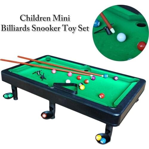 Child Table Tennis Board Games Mini Tabletop Pool Set Famil Party Billiards Game Kids Boys Girl Toy Have Fun Accessories