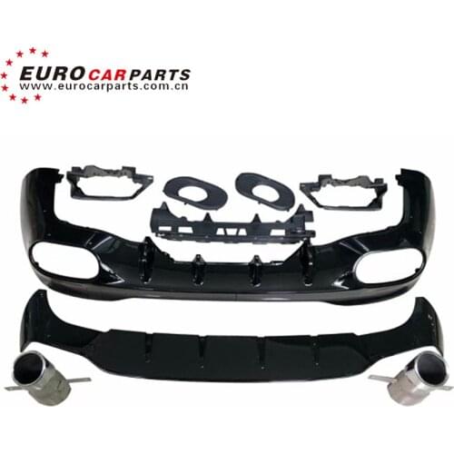 New 2021 CLA CLASS W118 CLA35 diffuser and muffler tips for W118 CLA35 rear diffuser with exhaust pipes