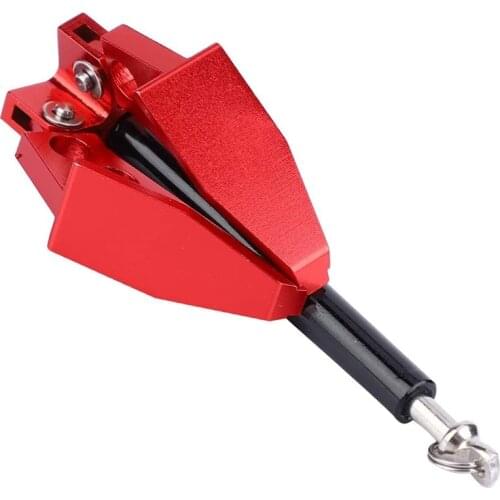 Metal Universal Heavy Duty RC Car Winch Anchor, Foldable Winch Anchor, for 1/10 RC Car Crawler,TRX4 SCX10 RC4WD D90 CC01