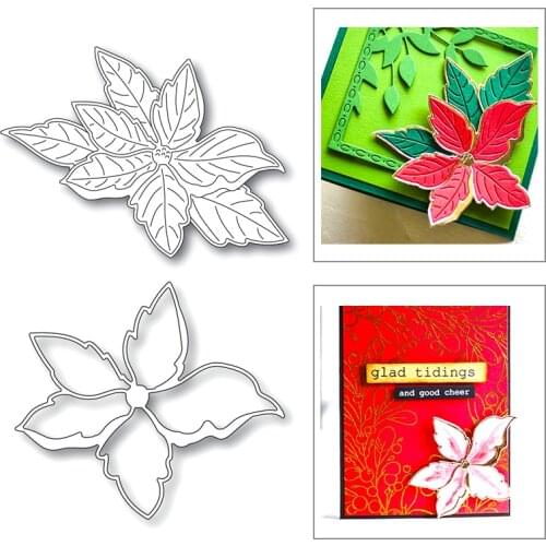 2020 New Plant Layered Flower Leaf layered Embossing Metal Cutting Dies For Cut Making Greeting Card Paper Scrapbooking No Stamp