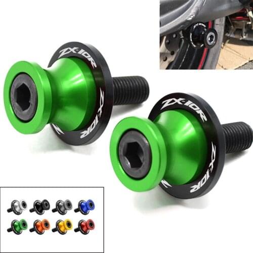 Motorcycle CNC Frame Stands Screws sliders Swingarm Spools Slider Modified For KAWASAKI ZX10R ZX-10R ZX 10R 2013-2018 2014 2015