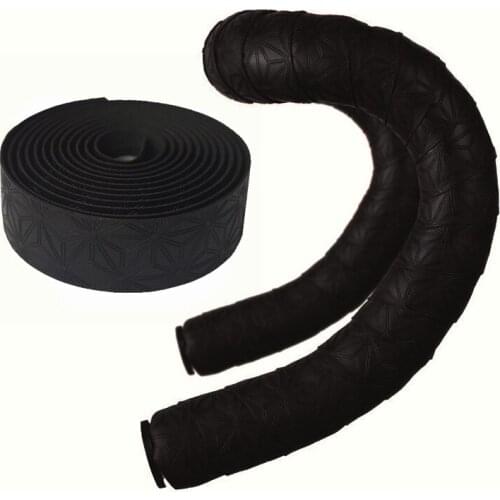 Bicycle handlebars Road Bicycle Anti-slip Silica Gel EVA Shock Absorption Handle Bar Tape Cycling Wrap End Plug