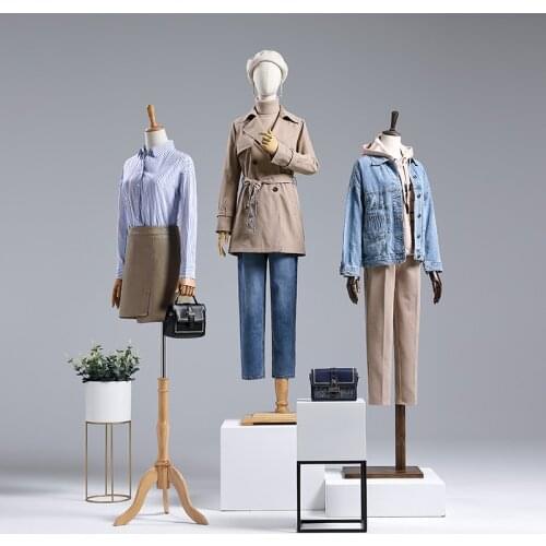 Clothing store model props female bust model womens clothing store window display rack full body model shelf