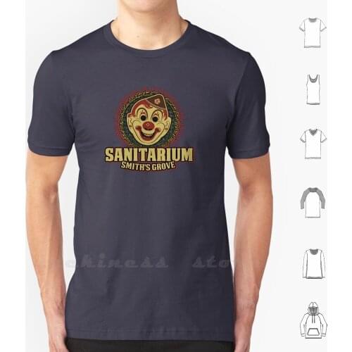 The Smiths Grove Sanitarium T Shirt 100% Cotton DIY S-6xl Clown Sanitarium Michael Myers Halloween Murder Spooky