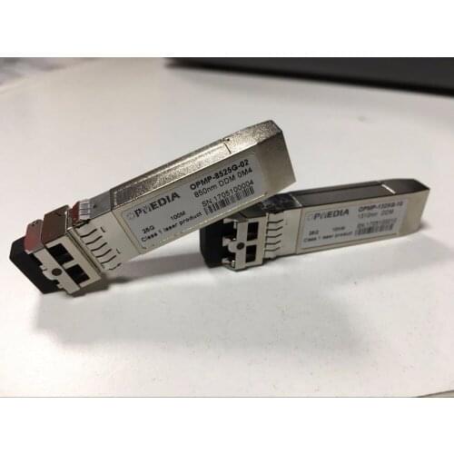 HP compatible 28Gb/s 850nm Multi-mode SFP28 Transceiver,25G SFP28 SR optic module with LC connector