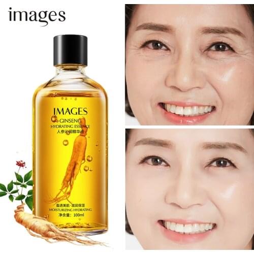 100ml Ginseng Face Serum Anti Aging Essence Collagen Anti Wrinkle Pore Minimizer Anti-Aging Skin Care