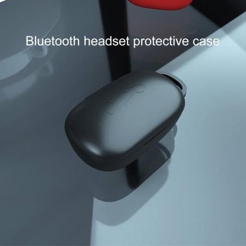 Bluelans Protective Sleeve Shockproof with Charging Hole Soft Bluetooth Earphones Protective Cover for Anker Soundcore Life P2