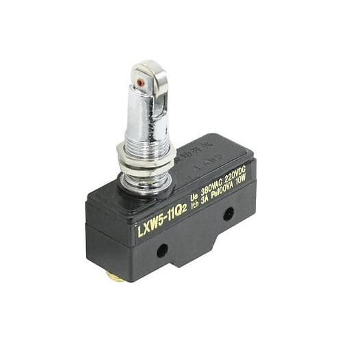 5 Pcs Actuator Momentary Micro Limit Switch 380VAC 220VDC Ith 3A LXW5-11Q2