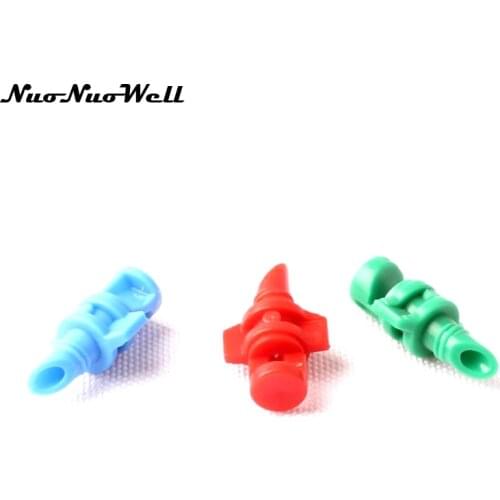 60pcs NuoNuoWell 360/180/90 Degree Refractive Micro Sprinkler Greenhouse&Nursery Sprinkling Irrigation Spray Nozzle Mist sprayer