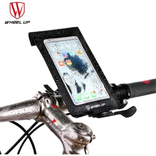 WHEEL UP New Bike Waterproof Touchscreen Phone Bag Universal 360 Rotataing Quick Release Sensitive Touchable Case Box Extender