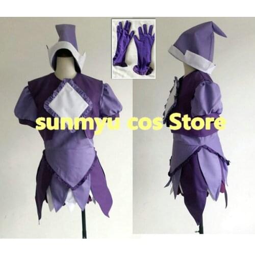 Customize,Free Shipping! Motto! Ojamajo Doremi Segawa Onpu Cosplay Costume,Custom Size Halloween