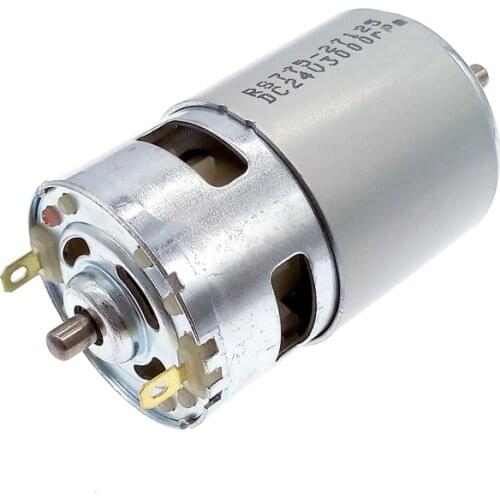 DC 12V Motor RS775 Large Torque Low Noise 775 24V double Ball Bearing 3000rpm4500rpm6000rpm8500rpm10000rpm