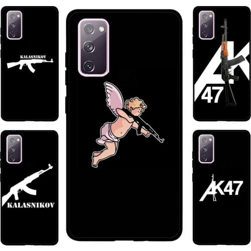 AK-47 For Samsung S21 Ultra Note 20 Note 9 10 Case For Galaxy S10 S8 S9 Plus S10e S20 FE Coque