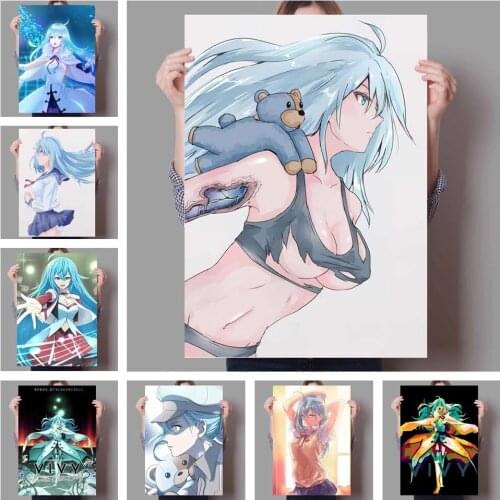 Hd Home Decoration Canvas Painting Vivy Fluoriet Eye Lied Pictures Wall Art Prints Modular Anime No Frame Poster For Living Room