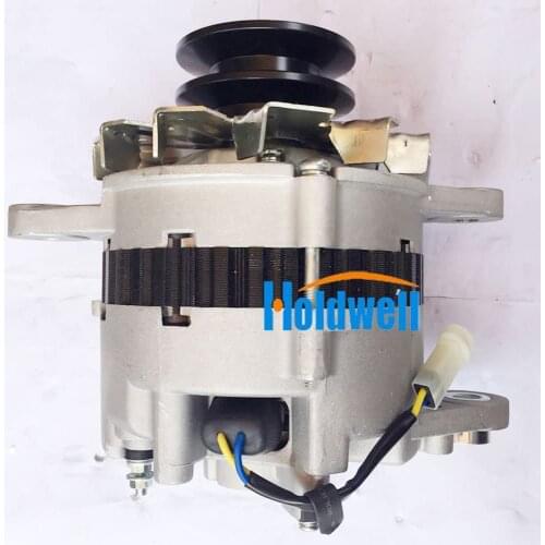 Holdwell Alternator 34368-01100 A4T66686 for CAT E320B E320C Excavator S6K 3066 Engine 24V 55A