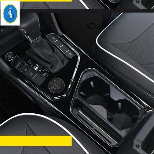 Yimaautotrims Auto Accessory Inner Stalls Gear Shift Box Panel Cover Trim Fit For Volkswagen VW Tiguan MK2 2016 - 2020