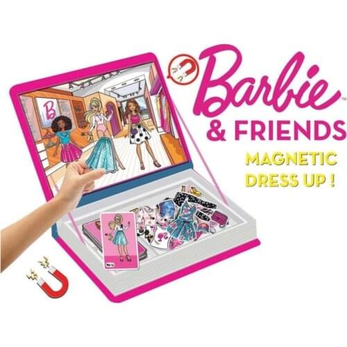 Magnetic Barbie Fashion Design Game 62 Pieces