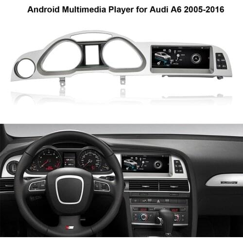 8.8 inch IPS Touch Screen Android Multimedia Player for Audi A6L 2005-2011 with GPS Navigation