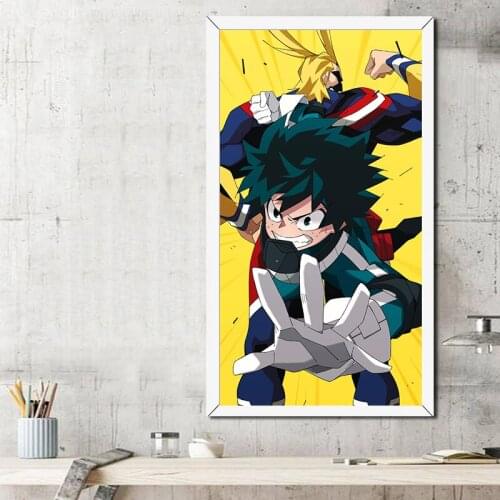 My Hero Academia High Quality Anime Manga Scroll Poster Wall Art Print Decor,50 x 70 cm,No Frame