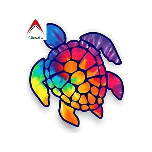 Aliauto Sea Turtle Car Sticker Sunscreen Reflective Waterproof for Motorcycle Laptop Auto Accessories DVC Decal,10cm*11cm