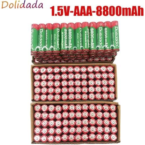New type AAA battery 8800 MAH 1.5V alkaline AAA rechargeable battery remote control toy large capacity battery
