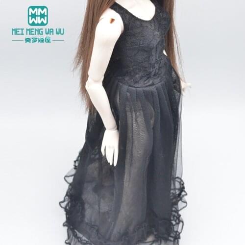 BJD Doll clothes 58-60CM 1/3 Fashion DD SD Dolls toys Ball Jointed Doll Fashion transparent wedding dress