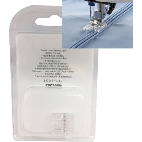 PFAFF 5 GROOVE PINTUCK FOOT - FEET 820226096 93-042950-91