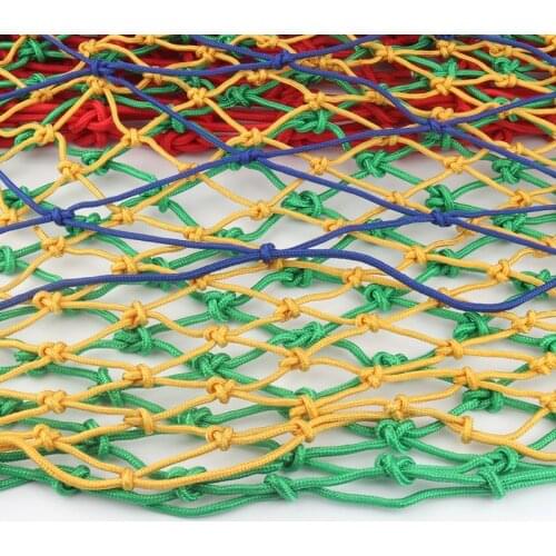 Size 2*3m (rope diameter 6mm,mesh 10cm) Safety Net colorful(red,yellow,blue and green)