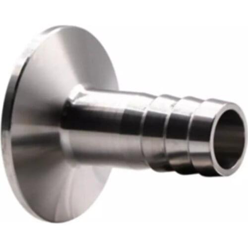 Sanitary Hose Barb Pipe Fitting Tri Clamp Type Ferrule Stainless Steel SUS SS 304