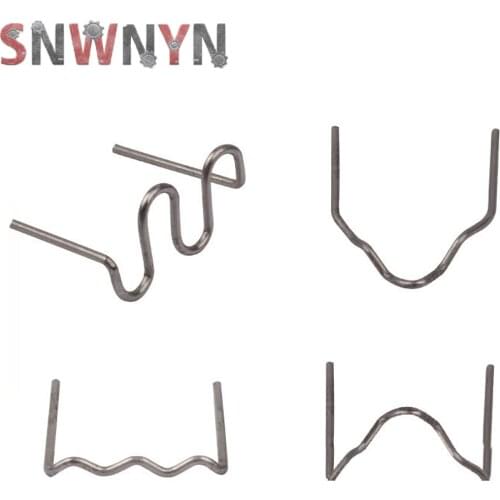 100/500pcs Hot Stapler Staples For Plastic Welder Repair Melt Hot Welding Machine Welding Bumper Car Repair Tool