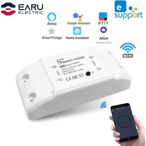 Smart Home House Wifi Wireless Remote Switch Breaker Domotic LED Light Controller Module Alexa Google Home Smartlife eWelink APP