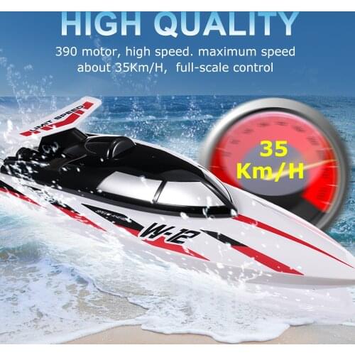 WLtoys WL912-A RC Boat 2.4G 35KM/H High Speed RC Boat Capsize Protection water cooling system RC Toy Boats RC Racing Boat Toys