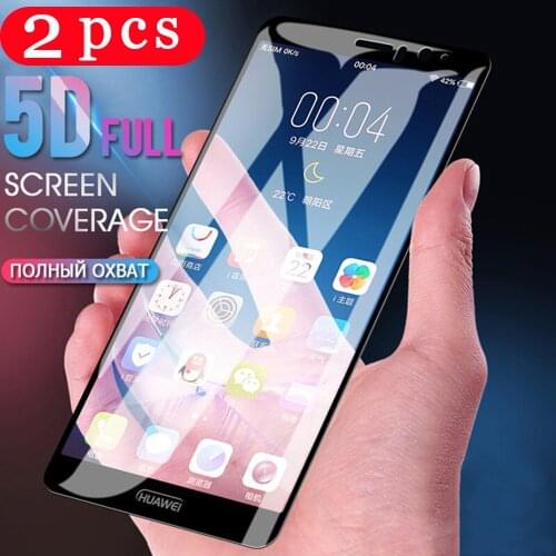 2Pcs full cover for huawei mate 30 20 pro 20X 10 lite 9 tempered glass smartphone mate 10 phone screen protector protective film