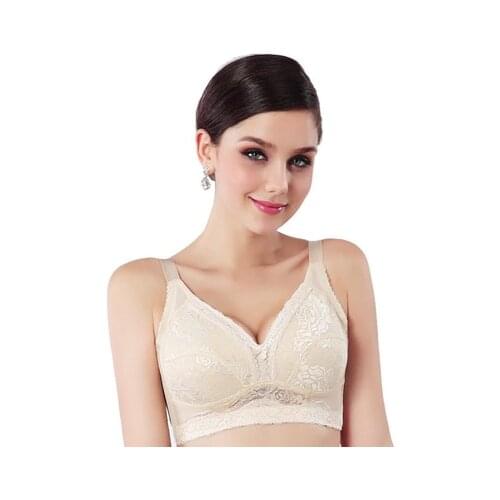 Mozhini full cup large cup women bra no rims ultra thin cup models big chest push up bra big size 34-42BCDEFG lady big sexy bra