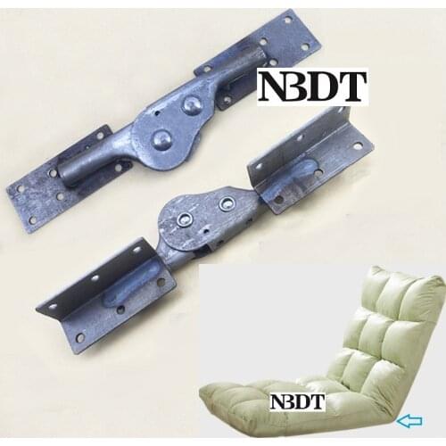 2Pcs(1Pair)/Lot Folding Ratchet Sofa Hinge Chair Hinge For Armrest Backrest 3 5 Positioned welded Mounting L Plate