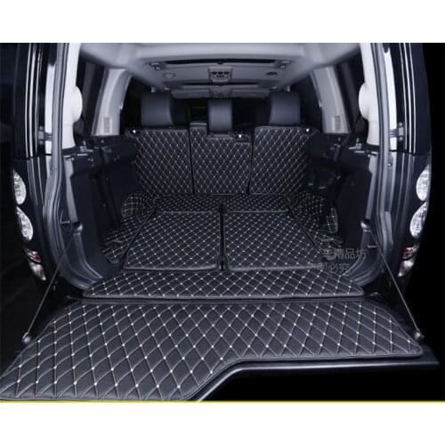 2017 Leather Car Trunk Mat Cargo Liner for Land Rover Discovery 4 2009 2010 2011 2012 2013 2014 2015 2016 LR4 Accessories