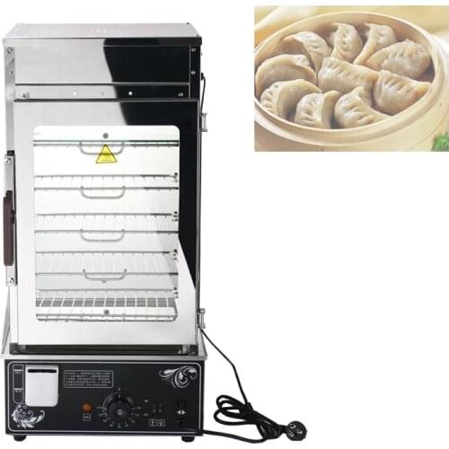 5-layer electric steamer Convenient fast food steamer steaming cabinet