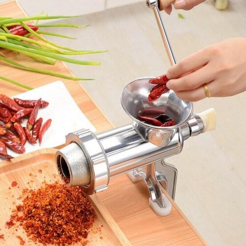 Aluminum alloy manufacturer Multifunctional Sausage Meat Grinder Sausage Filling Household Manual Crank Table Kitchen Tools