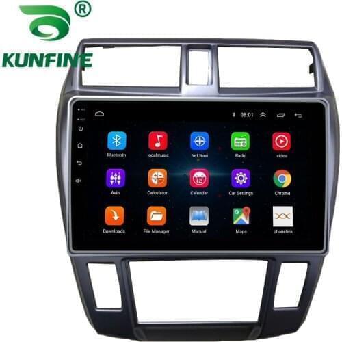 Car Radio For Honda city06-14 AT Android 10.0 1024*600 Octa Core Car DVD GPS Navigation Player Deckless Car Stereo Headunit wifi