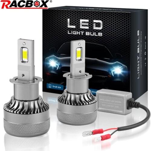 H7 H11 H1 H4 Led Headlight Bulbs 9005 9006 HB4 HB3 9012 HIR2 H3 Car Lamps 20000LM 60W Automobile Motorcycle Fog Light 12V 6000K